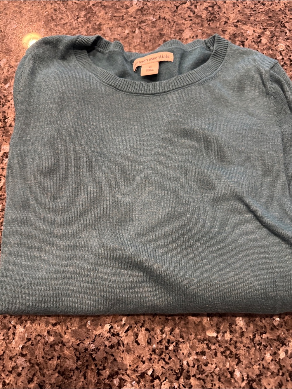 Amazon Essentials Women’s Crewneck Sweater - Teal Green